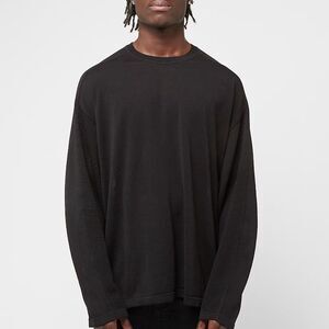 Nike x Stussy Collab Black Longsleeve Knit Jersey HF3898-010 Adult Medium Unisex